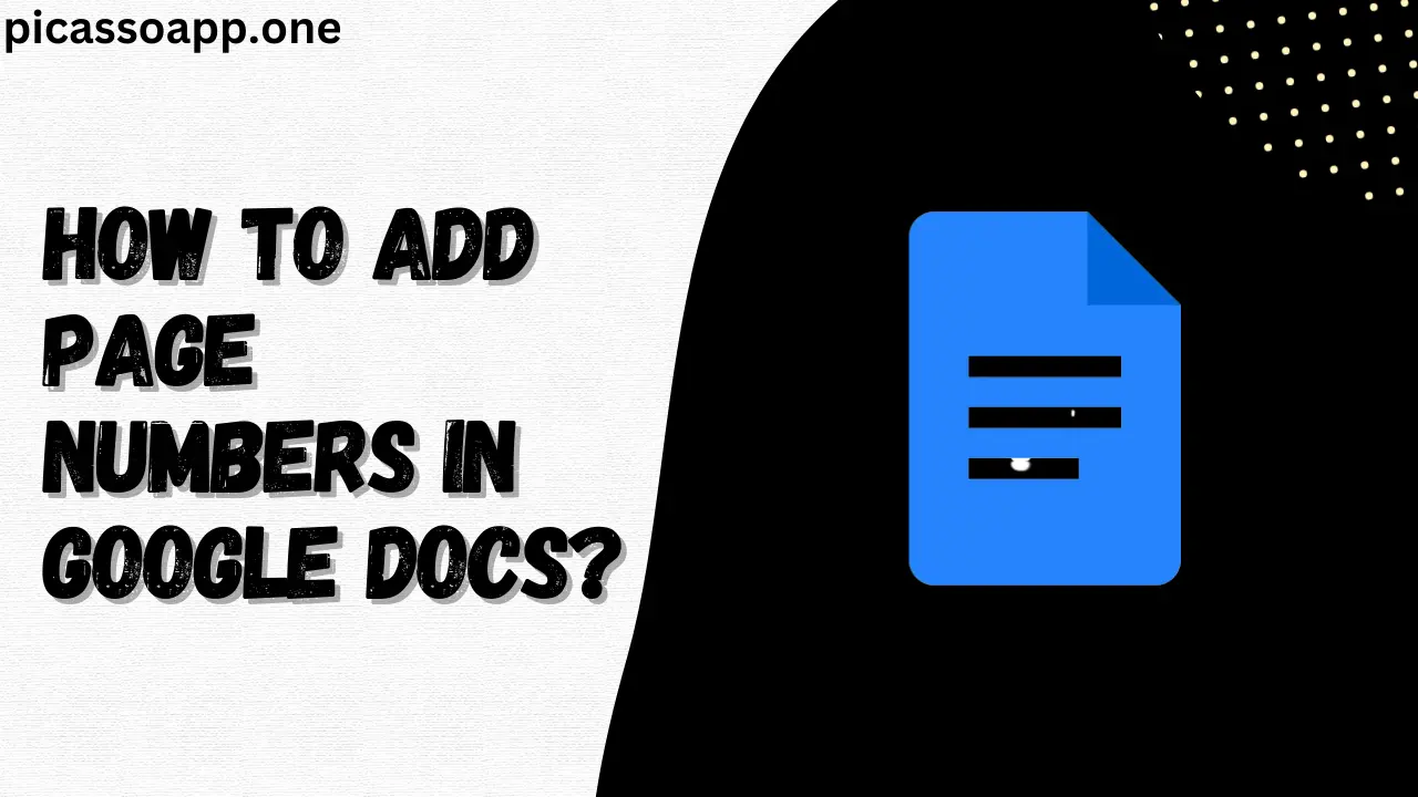 Comment ajouter des numéros de page dans Google Docs ?